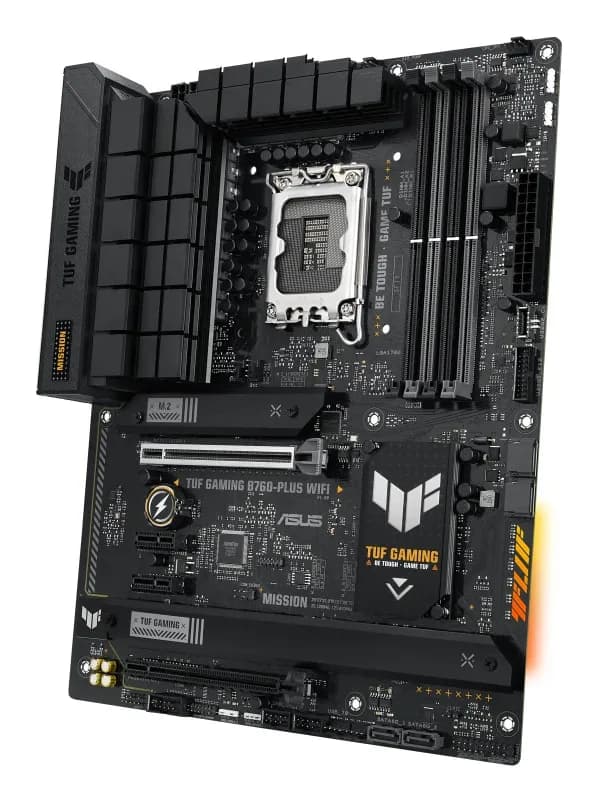 MB LGA1700 ASUS B760-PLUS,4xDDR5,10xUSB,4xSATAIII,ATX,2PCIe16x, 2PCIe1x,VGA HDMI,DP