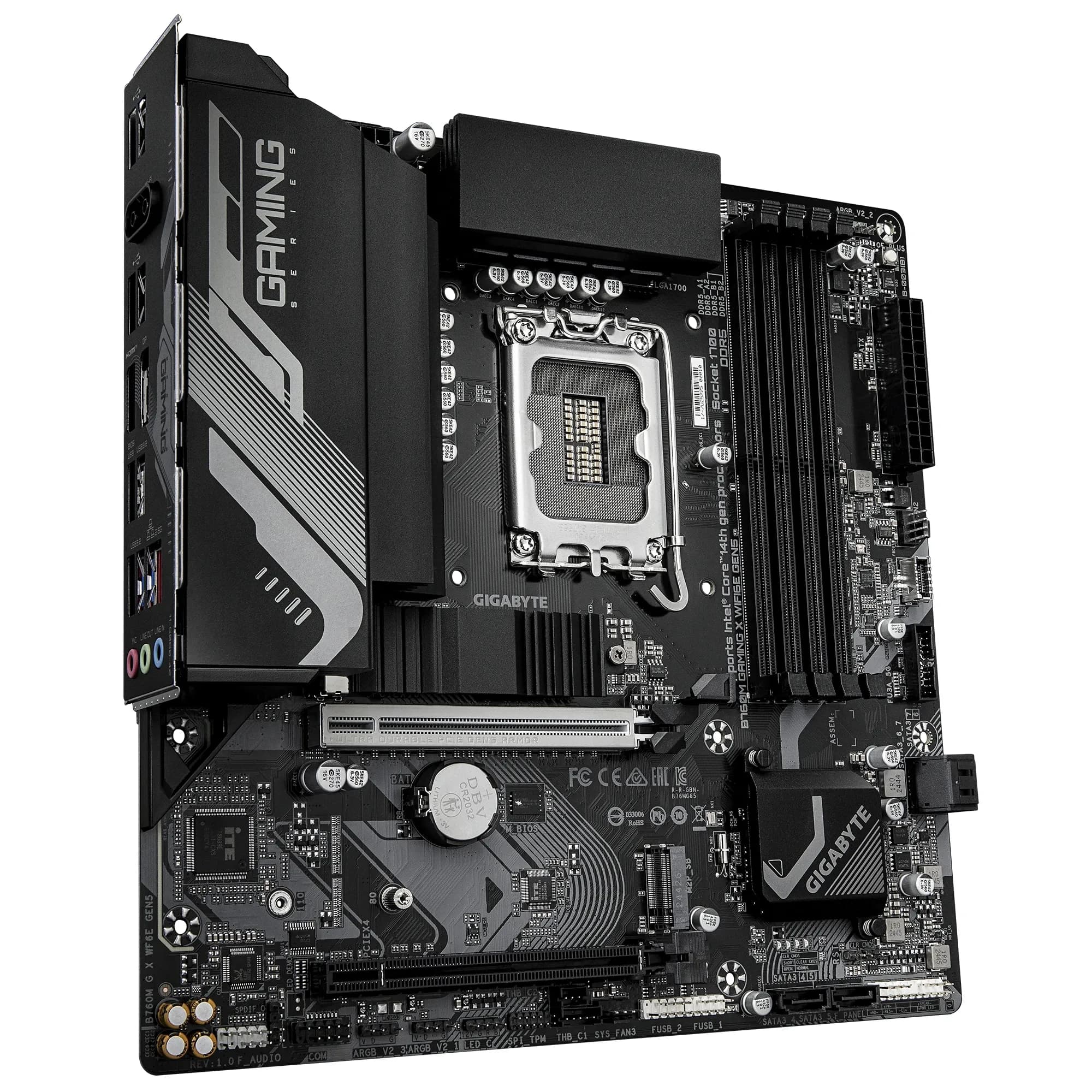 MB LGA1700 GIGABYTE B760M G X WF6E GEN5,4xDDR5,15xUSB,4xSATA3,ATX,M.2,PCIe16x, 2PCIe1x,HDMI,DP,WiFi