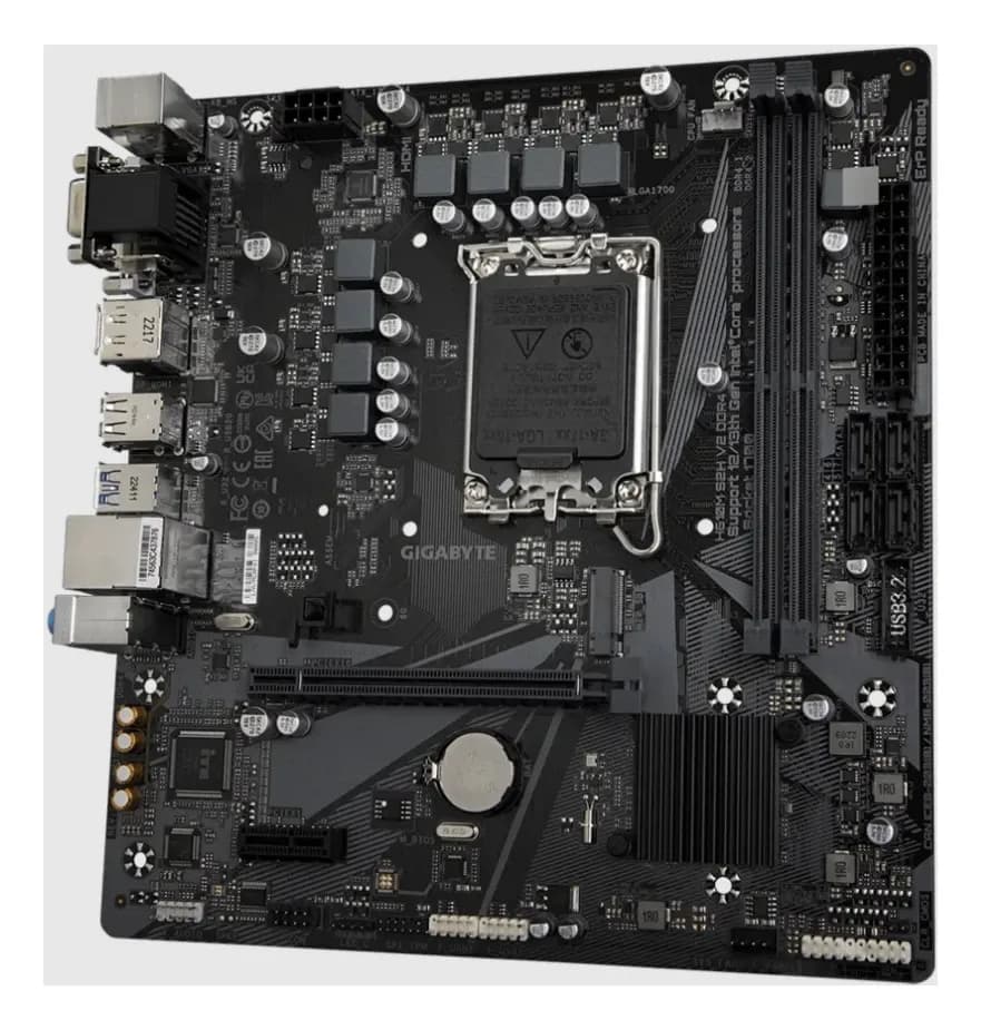 MB LGA1700 GIGABYTE H610M S2H,2xDDR5,12xUSB,4xSATAIII,mATX,M.2,PCIe16x, PCIe1x, HDMI,VGA,DVI,DP
