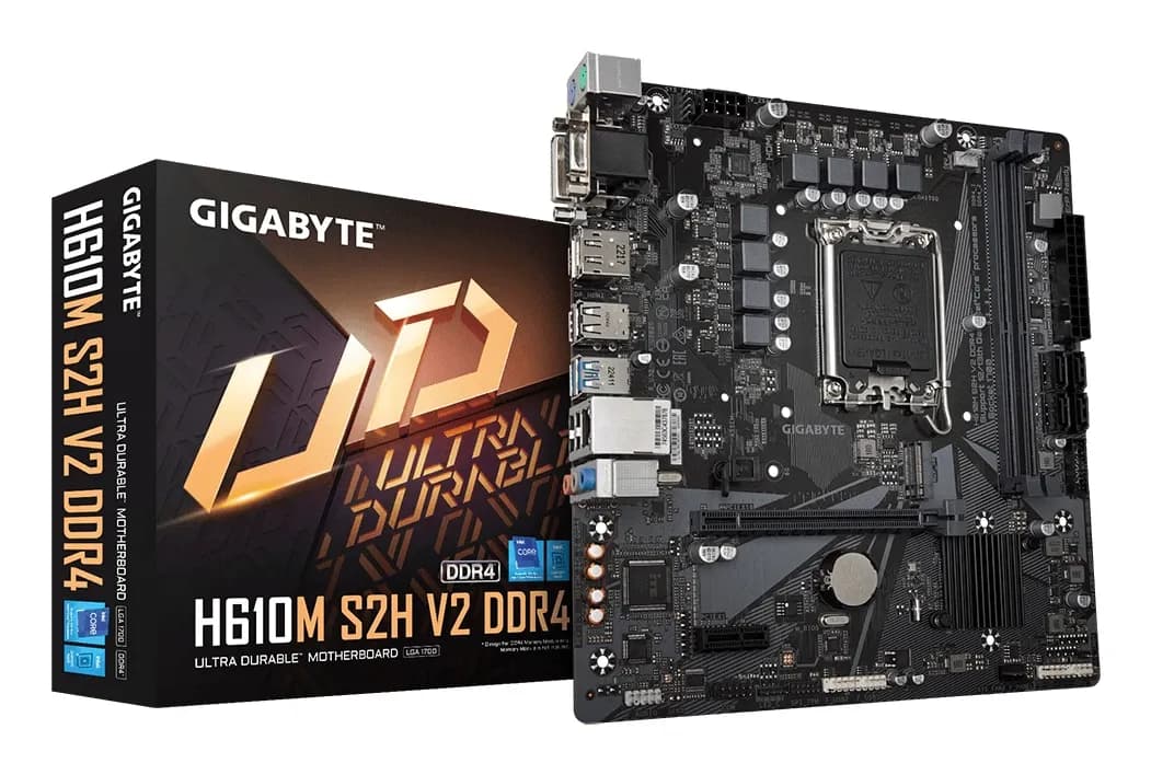 Материнская плата LGA1700 GIGABYTE H610M S2H