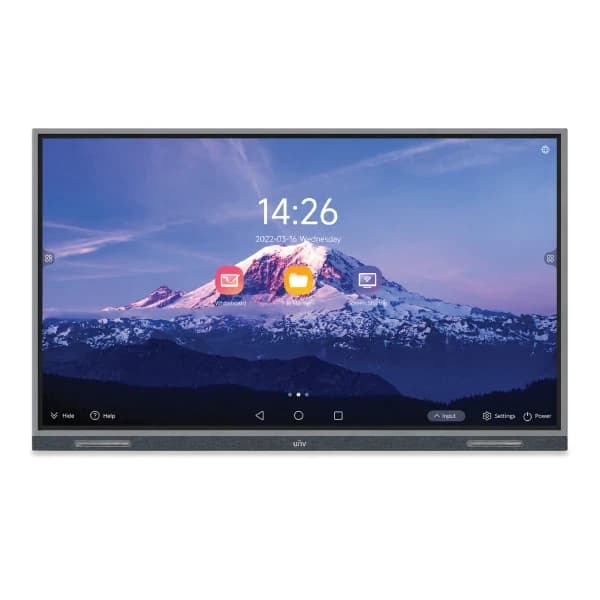 Interactive Flat Panel UNIVIEW MW3575-U-CE 75'' 3840x2160,Android 13, 8GB/128GB,20касаний