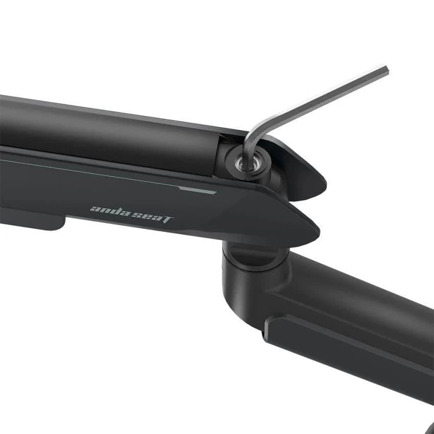 Monitor Arm AD-W-A9-1S-BB AndaSeat 17''-42',max 15Kg, rotation 360°, Tilt Range -75° to 75° BLACK