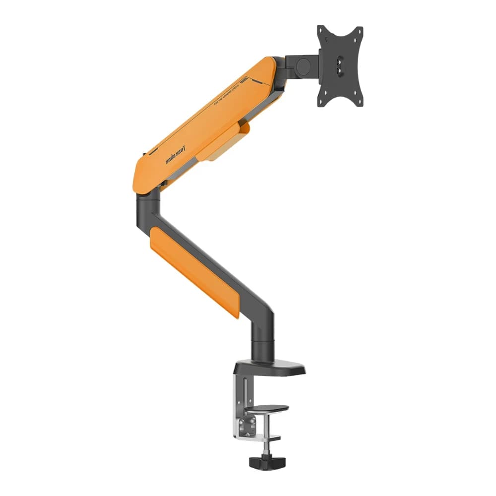 Monitor Arm AD-W-A9-1S-BO AndaSeat 17''-42',max 15Kg, rotation 360°, Tilt Range -75° to 75° ORANGE