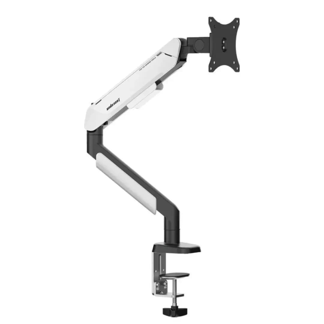 Monitor Arm AD-W-A9-1S-FW AndaSeat 17''-42',max 15Kg, rotation 360°, Tilt Range -75° to 75° SILVER