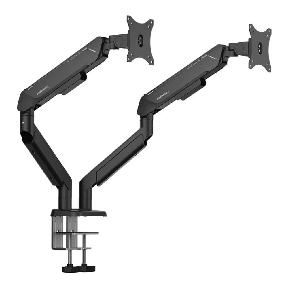 Monitor Arm AD-W-A9-2S-BB AndaSeat 17''-42',max 15Kg, rotation 360°, Tilt Range -75° to 75° BLACK
