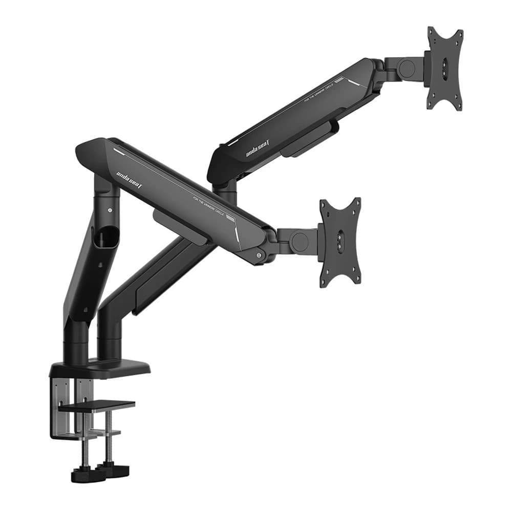 Monitor Arm AD-W-A9-2S-BB AndaSeat 17''-42',max 15Kg, rotation 360°, Tilt Range -75° to 75° BLACK