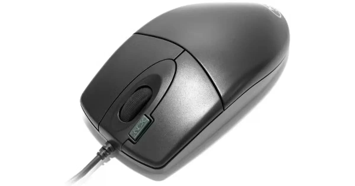 Мышь A4Tech OP-620D, чёрная