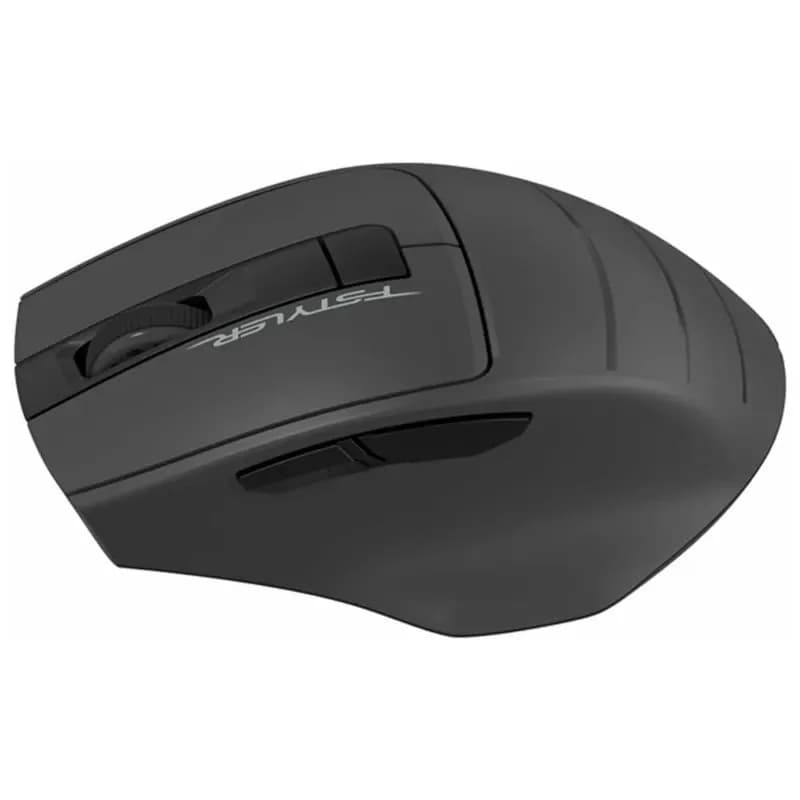 Мышь A4Tech Fstyler FG30, чёрно-серая, Беспроводное
