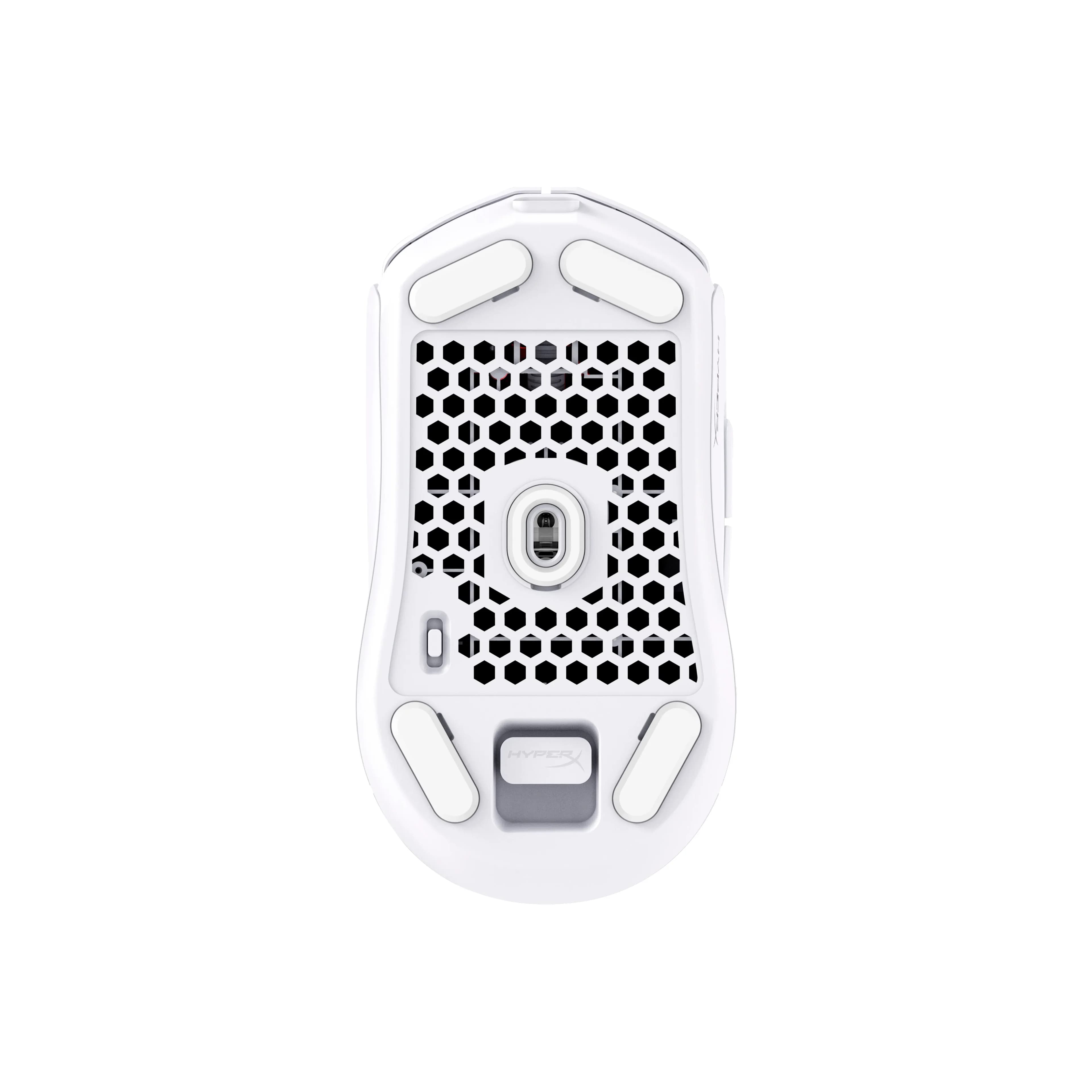 Мышь HyperX Pulsefire Haste 2 Mini (7D389AA), белая, Радиоканал (USB-приёмник)