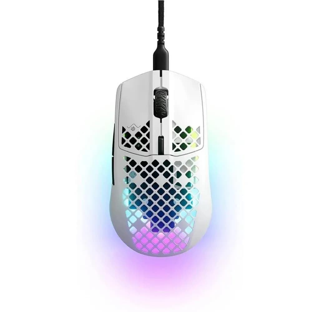 Мышь SteelSeries Aerox 3, белая