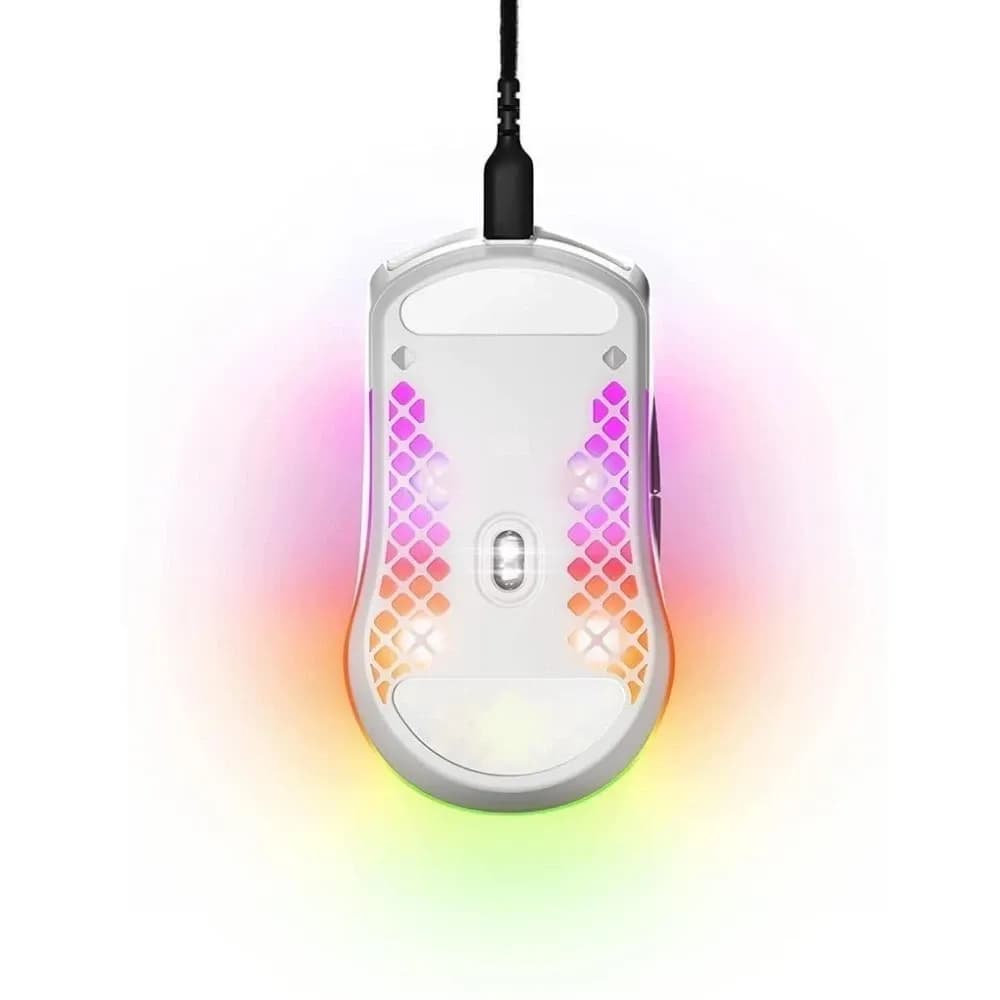 Мышь SteelSeries Aerox 3, белая