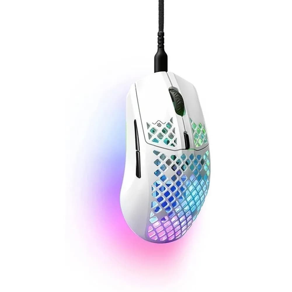 Мышь SteelSeries Aerox 3, белая