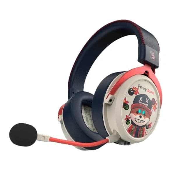 Наушники с микрофоном A4Tech BLOODY SAVAGE IMPACT M595 PROXY BOOM USB WHITE