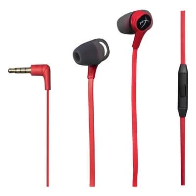Наушники с микрофоном HYPERX 4P5J5AA (HX-HSCEB-RD) Cloud Earbuds jack 3.5 mm BLACK/RED