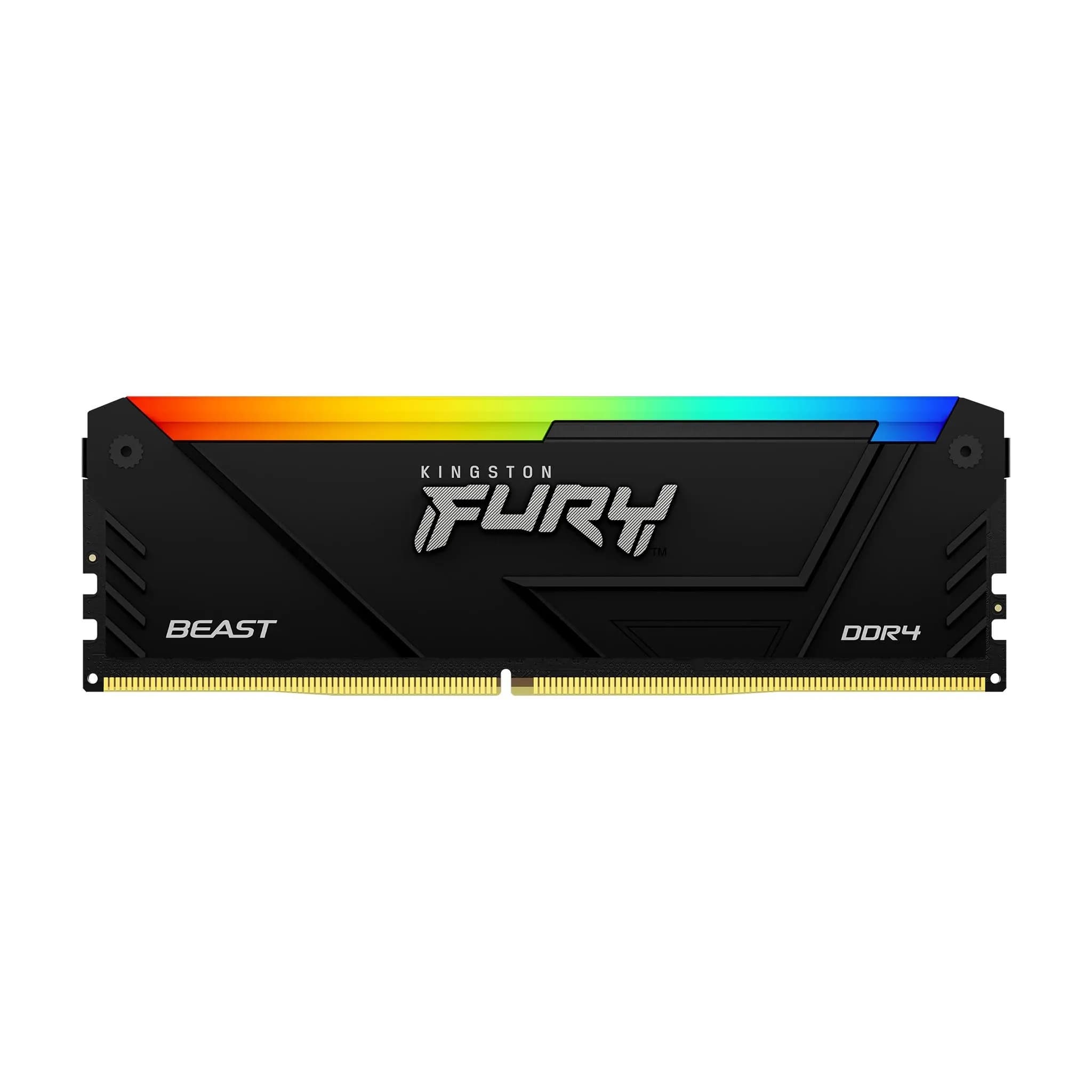 DDR4 16GB (2x8GB) PC-25600 (3200MHz) KINGSTON FURY BEAST KIT RGB KF432C16BB2AK2/16