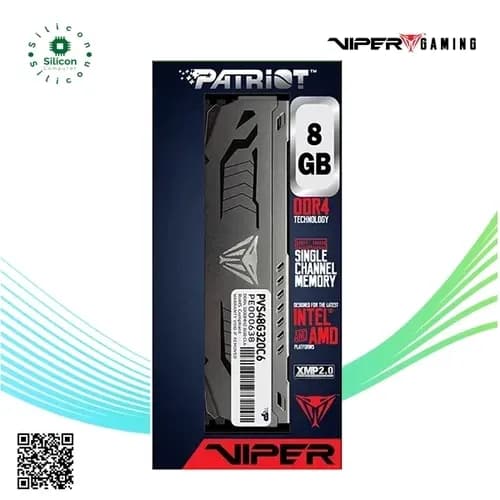DDR4 8GB PC-25600 (3200MHz) PATRIOT EP VIPER STEEL PVS48G320C6