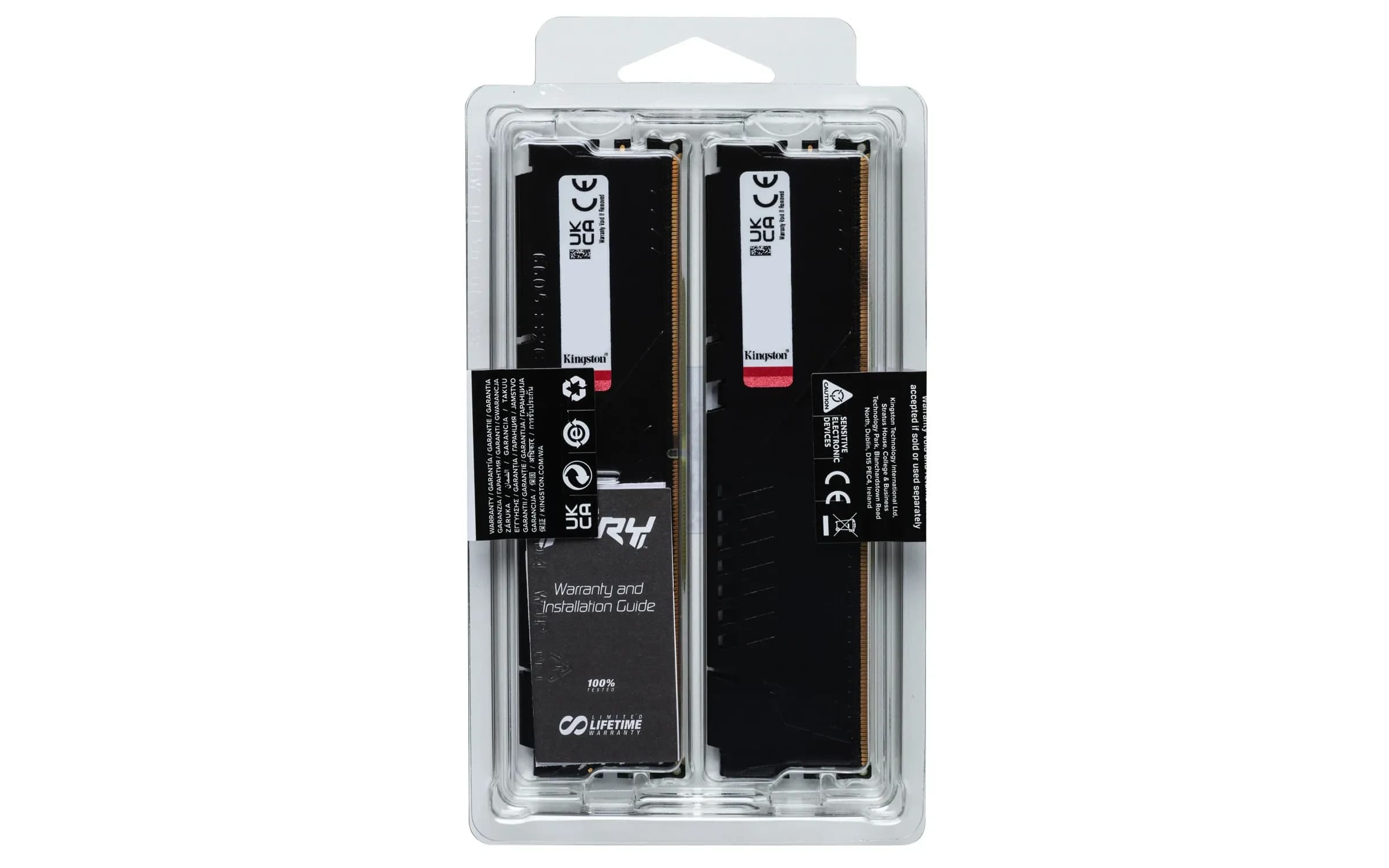 DDR5 32GB (2x16GB) PC-48000 (6000MHz) KINGSTON FURY BEAST BLACK EXPO KF560C30BBEK2-32