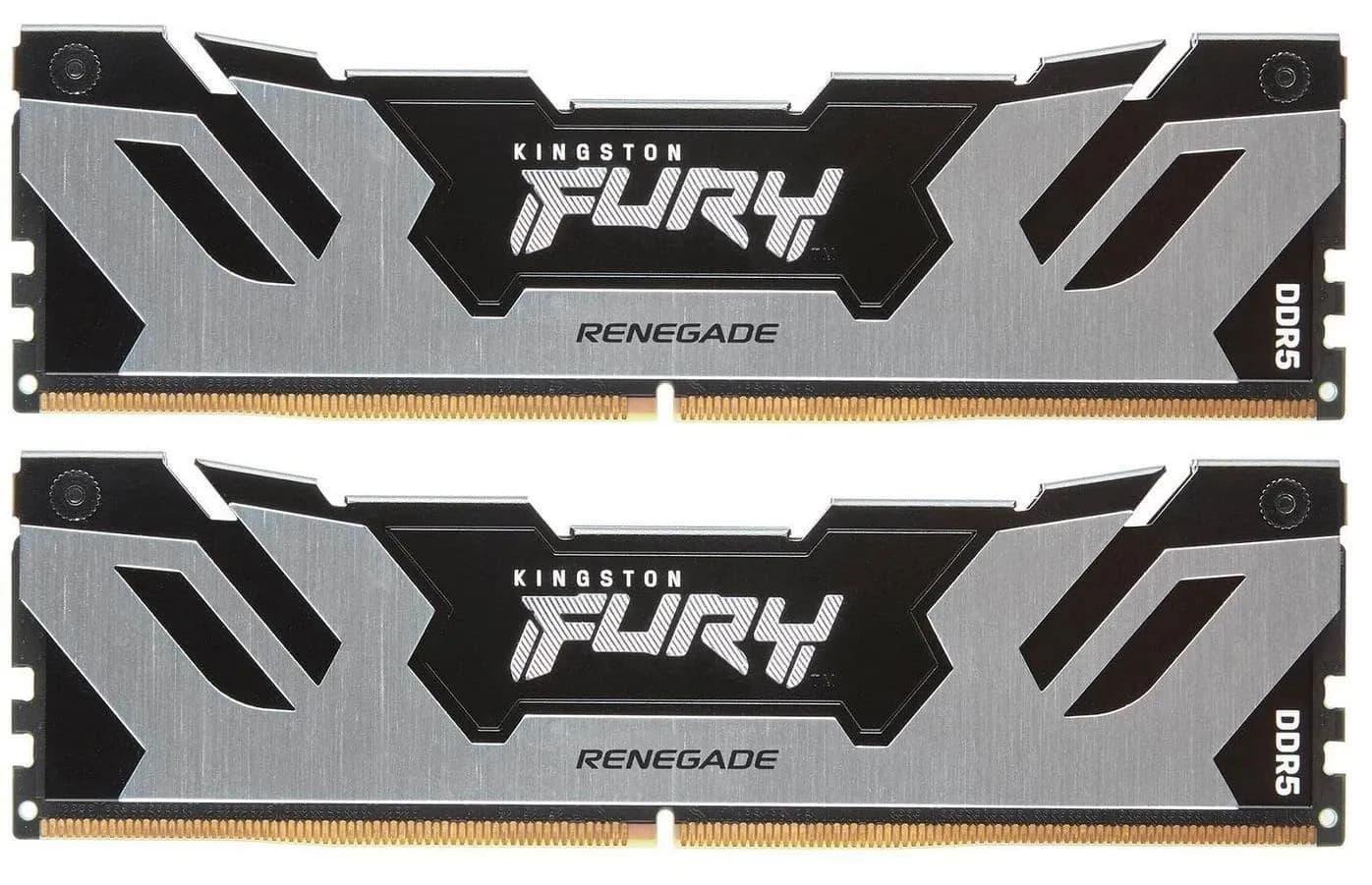 DDR5 32GB (2x16GB) PC-51200 (6400MHz) KINGSTON FURY RENEGADE SILVER XMP KF564C32RSK2-32