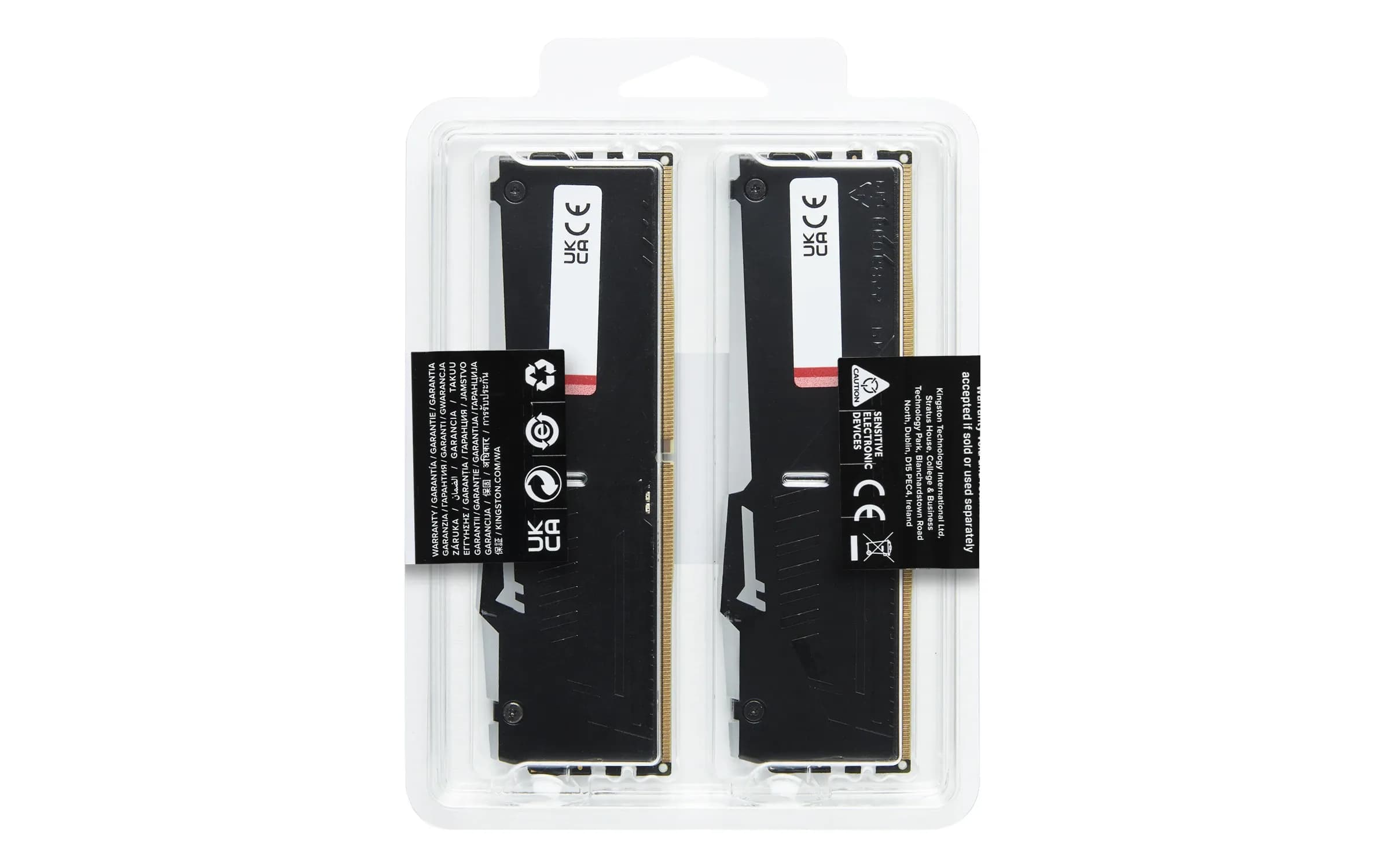 DDR5 64GB (2x32GB) PC-44800 (5600MHz) KINGSTON FURY BEAST RGB KF556C40BBAK2-64