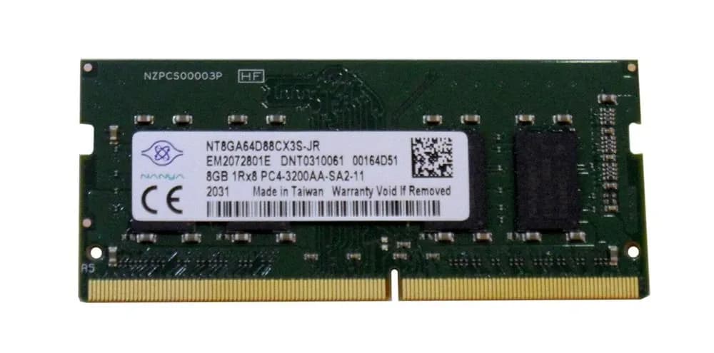 SODIMM DDR4 8GB PC-25600 (3200MHz) NANYA