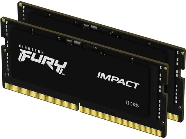 SODIMM DDR5 32GB (16GBx2) PC-48000 (6000MHz) KINGSTON FURY IMPACT KF560S38IBK2-32