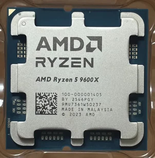 CPU AM5 AMD RYZEN 5 9600X 3.9-5.4GHz,32MB Cache L3, 6Cores + 12Threads,Tray, Granite Ridge