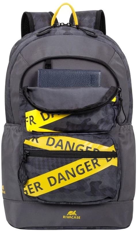 RivaCase 5421 EREBUS Grey camo 14L 14" Backpack