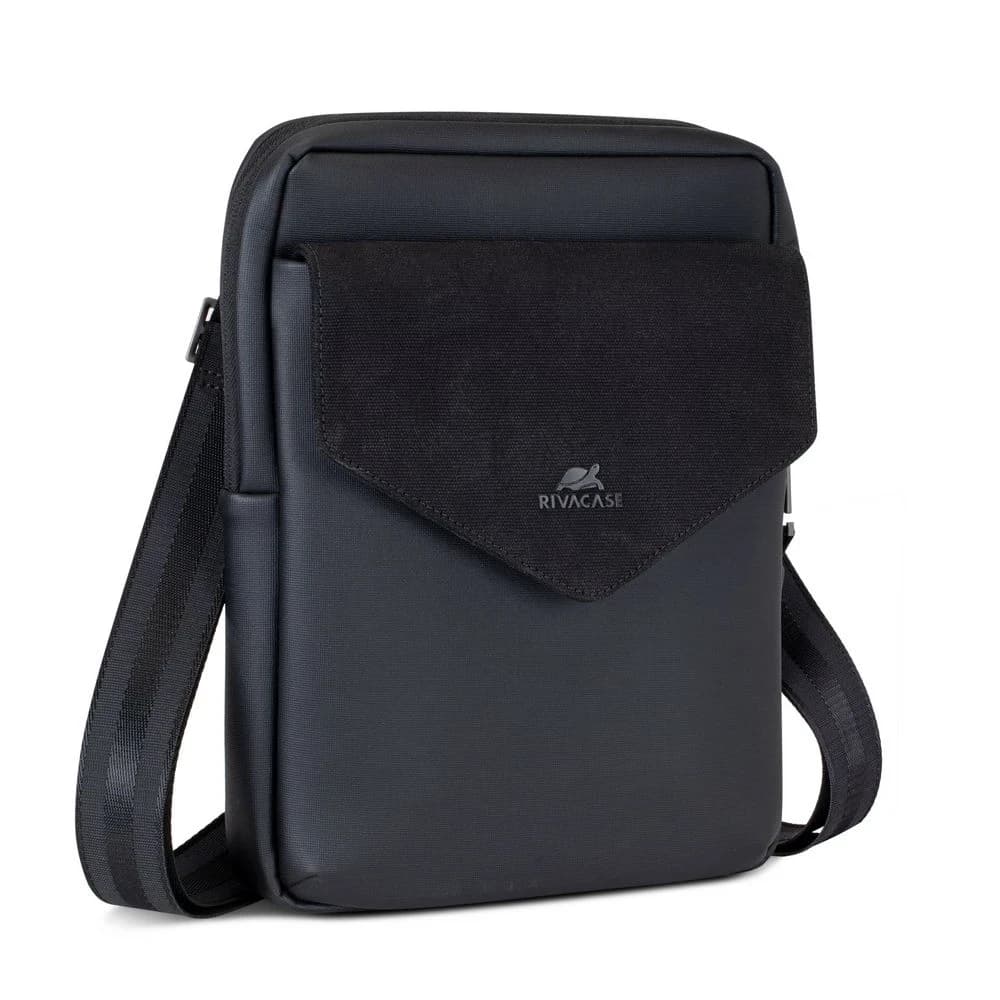 RivaCase 8511 CARDIFF Black Crossbody bag 11"