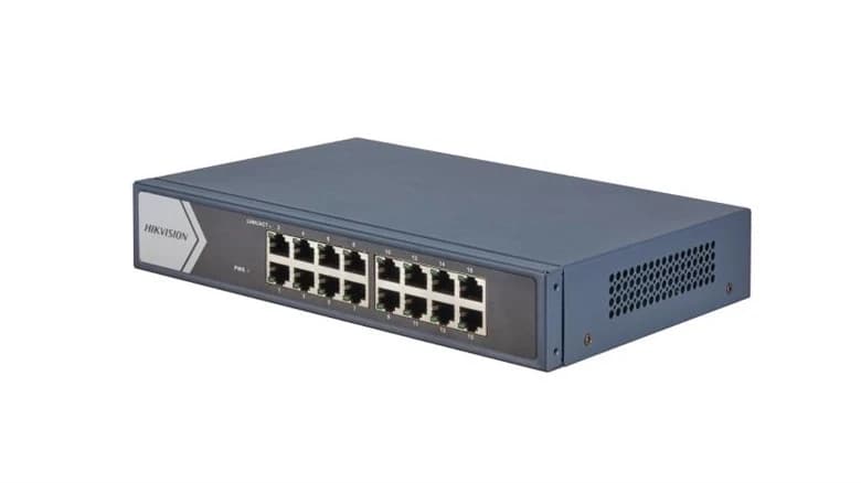 HUB Switch HIKVISION DS-3E0516-E(C) 16-port 10/100/1000Mbps Metal