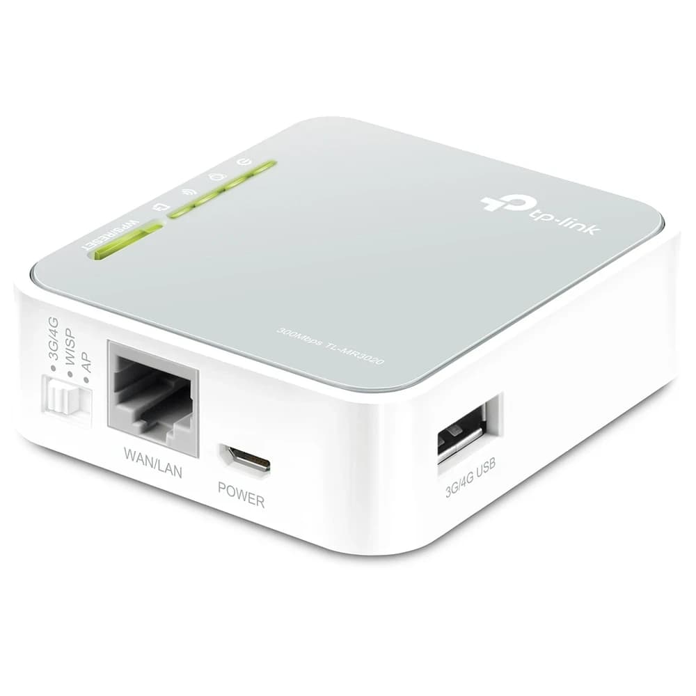 TP-Link TL-MR3020 Portable 3G/4G Wireless N Router 1lan port, usb 300Mbps