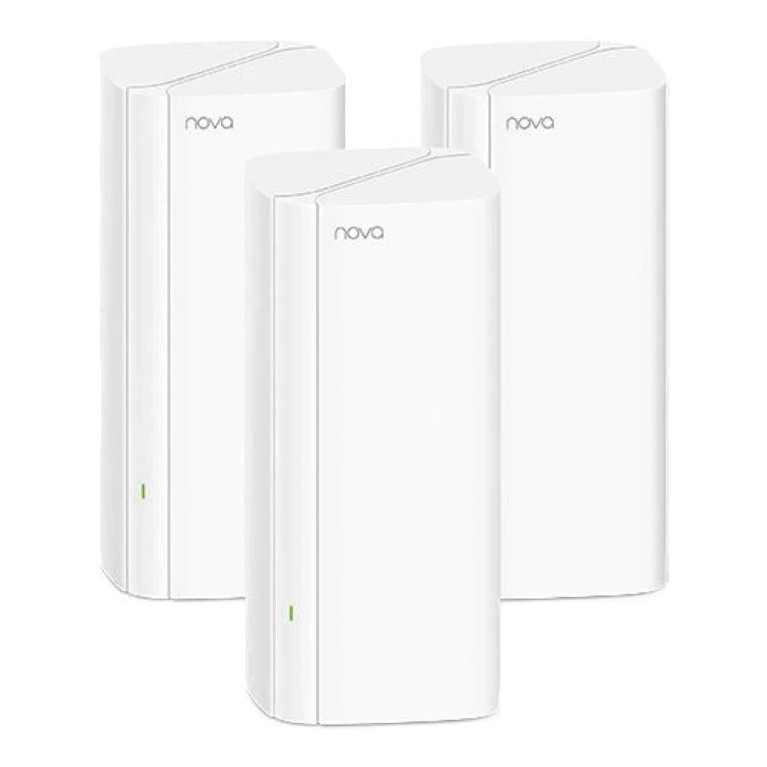 Wireless Mesh Wi-Fi System Tenda EX12(3-pack) AX3000 2402Mbps on 5GHz,574Mbps on 2.4GHz 650м2