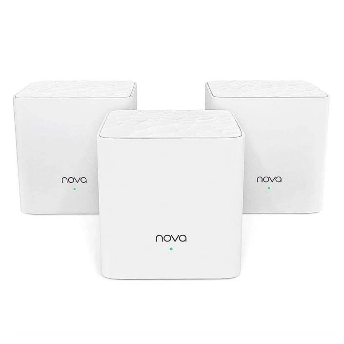 Wireless Mesh Wi-Fi System Tenda NOVA MW3(3-pack) AC1200M 867Mbps on 5GHz,300Mbps on 2.4GHz 300м2
