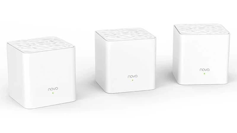 Wireless Mesh Wi-Fi System Tenda NOVA MW3(3-pack) AC1200M 867Mbps on 5GHz,300Mbps on 2.4GHz 300м2