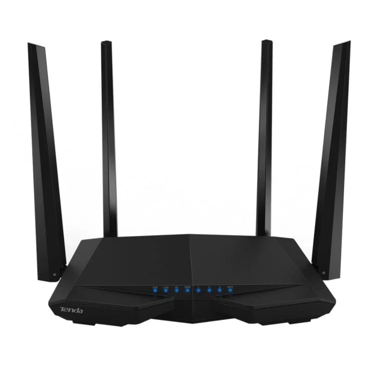 Wireless AP+Router Tenda AC6 AC1200 Smart Dual Band Gigabit Router 4*5dBi Antennas 300+1167Mbps