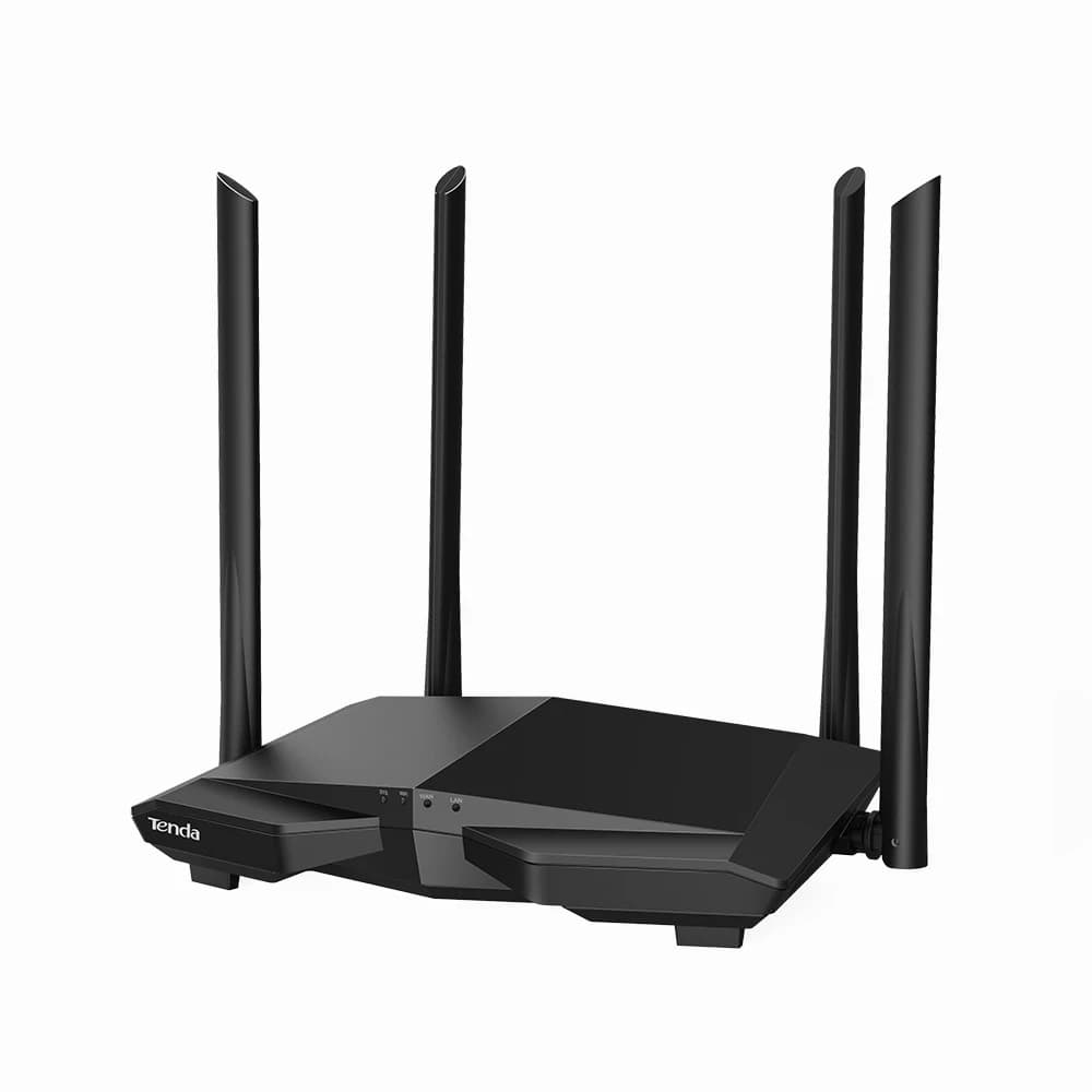 Wireless AP+Router Tenda AC6 AC1200 Smart Dual Band Gigabit Router 4*5dBi Antennas 300+1167Mbps