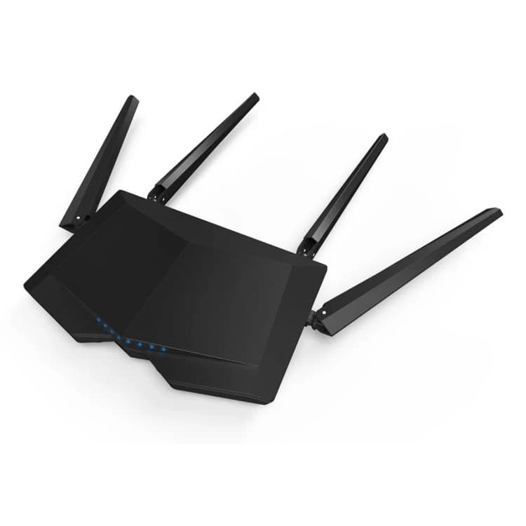 Wireless AP+Router Tenda AC6 AC1200 Smart Dual Band Gigabit Router 4*5dBi Antennas 300+1167Mbps