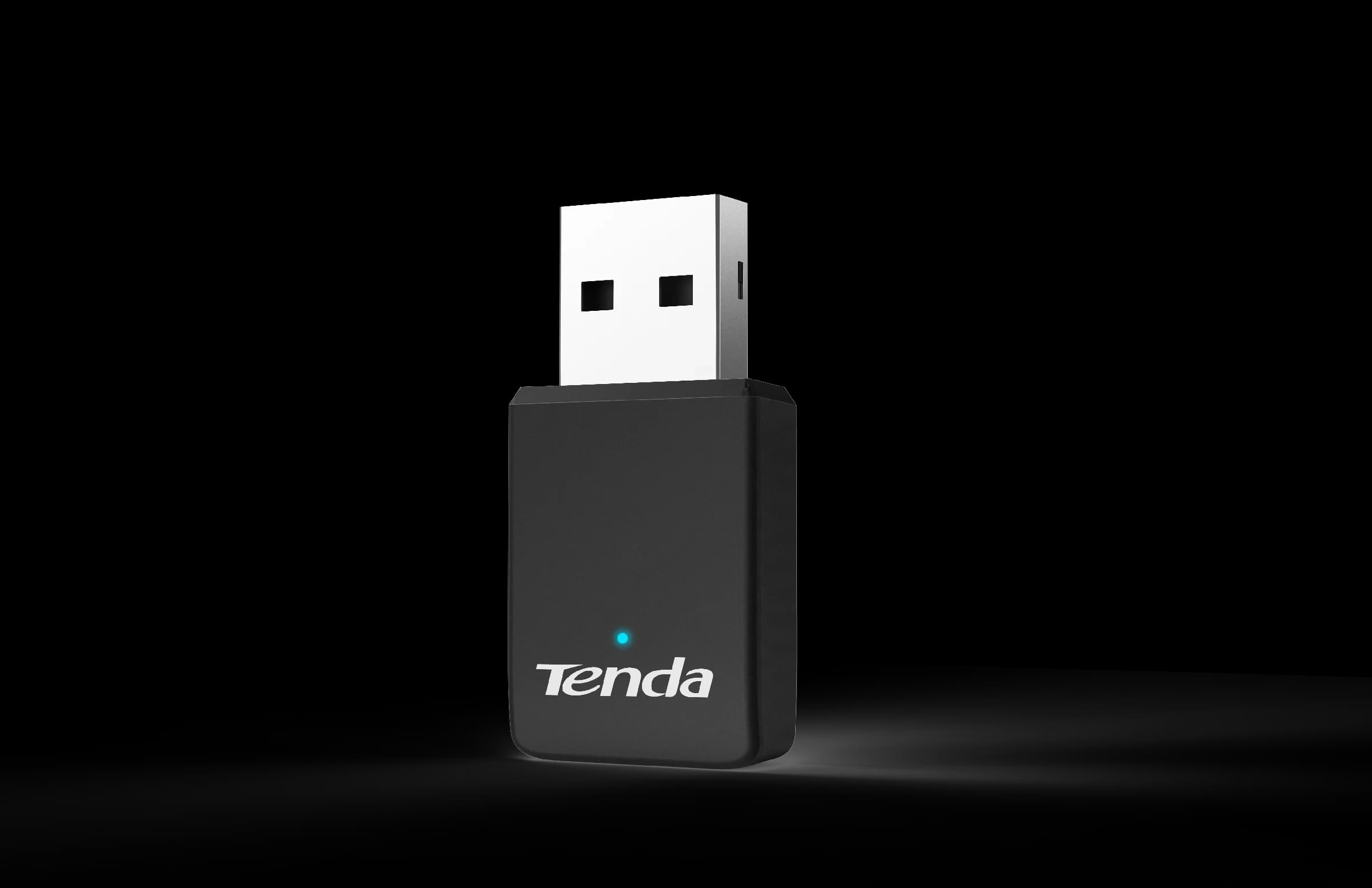 Wireless Adapter Tenda U9 AC650 Dualband up to 438Mbps Wireless USB Adapter