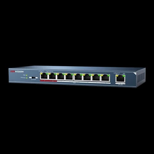 Коммутатор Hikvision DS-3E0109P-E/M (58 Вт)