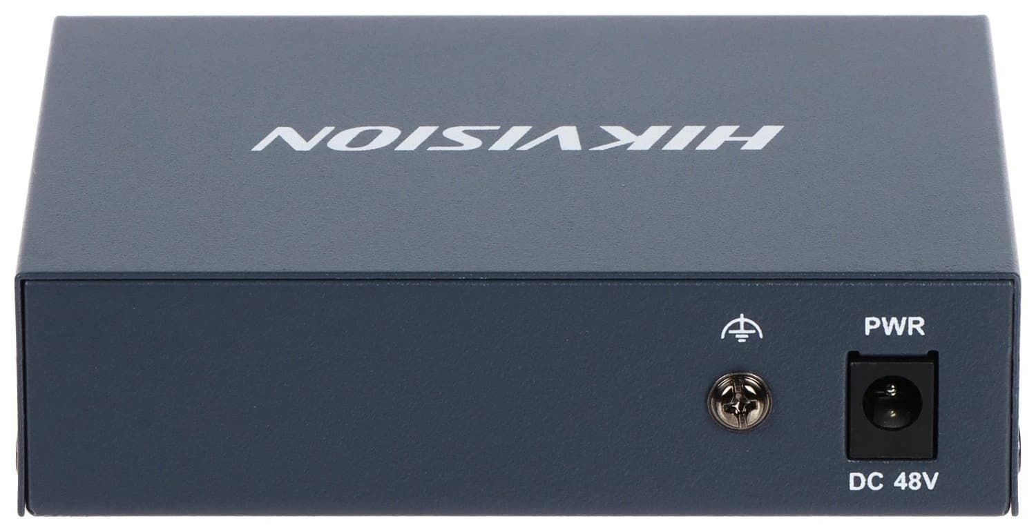 HUB Switch HIKVISION DS-3E0505P-E/M(B) 4x10/100/1000Mbps PoE,1x1000Mbpc,PoE budget:45W Metal