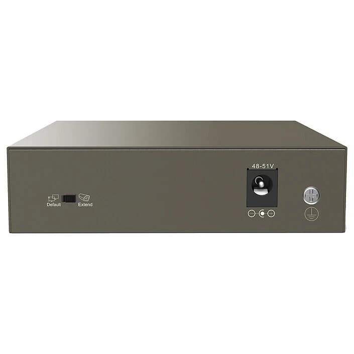 Коммутатор Tenda TEF1105P-4-63W (58 Вт PoE, 30 Вт на порт, 250 м)
