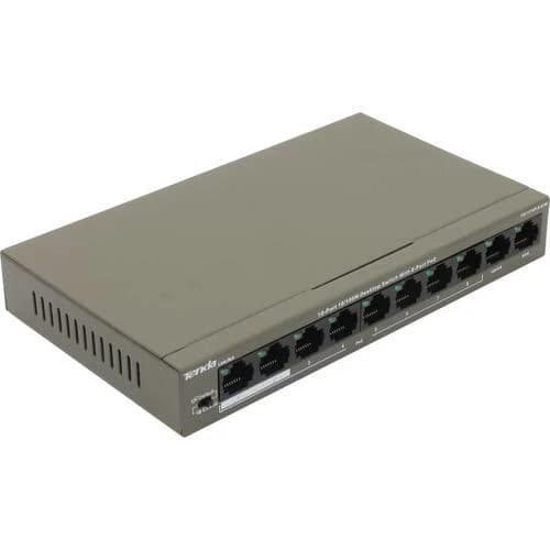 HUB Switch Tenda TEF1110P-8-63W 8-port PoE 10/100Mbps + 2-port 10/100Mbps