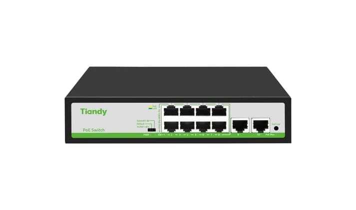Коммутатор TIANDY TC-P3S010 (90 Вт PoE)