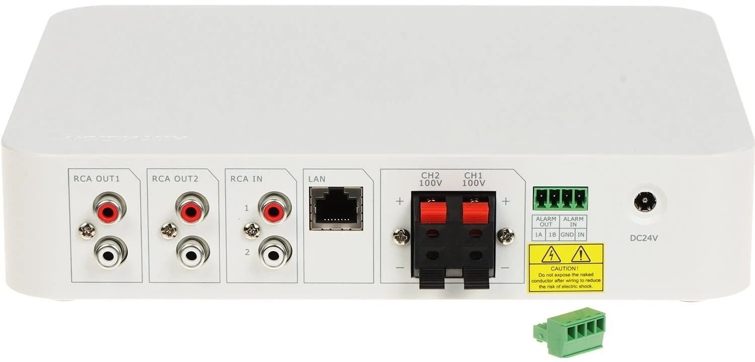 Amplifier HIKVISION DS-QAE1A80G1-VB IP усилитель 80w