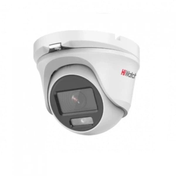 HD-TVI camera HIWATCH DS-T203L (2.8mm) купольн,уличная 2MP,LED 20M,ColorVu