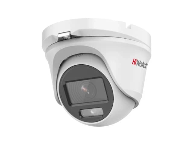 HD-TVI camera HIWATCH DS-T203L (2.8mm) купольн,уличная 2MP,LED 20M,ColorVu