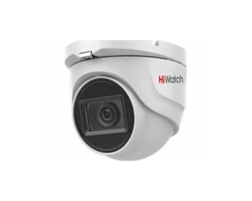 HD-TVI camera HIWATCH DS-T503A(B) (2.8mm) купольн,уличная 5MP,IR 30M,MIC