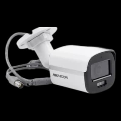 HD-TVI camera HIKVISION DS-2CE10KF0T-FS(2.8mm) цилиндр,уличн 5MP,LED 20M ColorVu,MIC,METAL