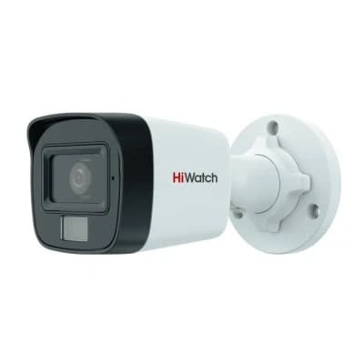 HD-TVI camera HIWATCH DS-T500A(B)(2.8mm) цилиндр,уличная 5MP,IR/LED 30/20M,MIC