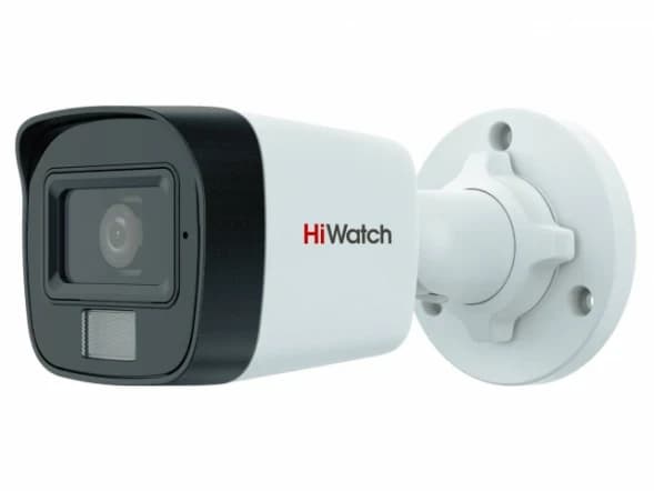 HD-TVI camera HIWATCH DS-T500A(B)(2.8mm) цилиндр,уличная 5MP,IR/LED 30/20M,MIC