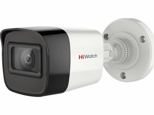Камера видеонаблюдения HIWATCH DS-T800(B) (8 Мп, 2.8 мм, цилиндрическая, уличная)